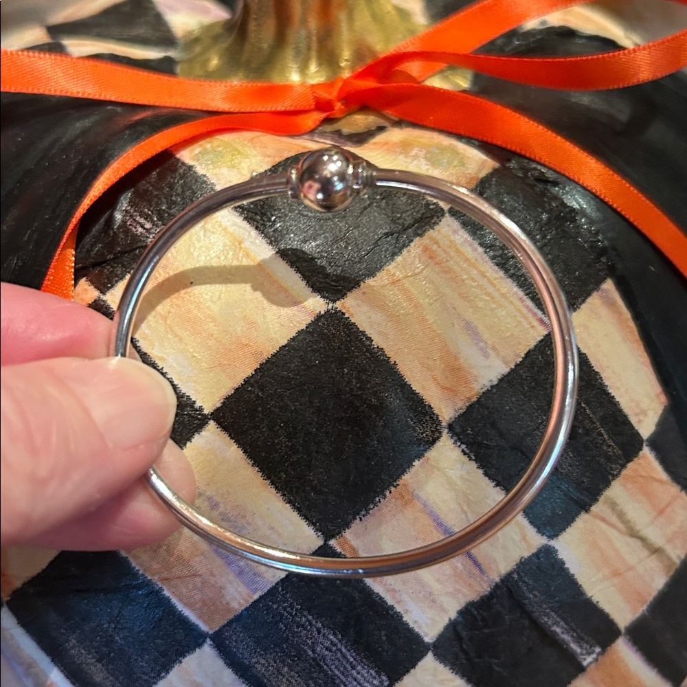 Eden Hand Arts All Sterling Cape Cod Screwball Bracelet (A)